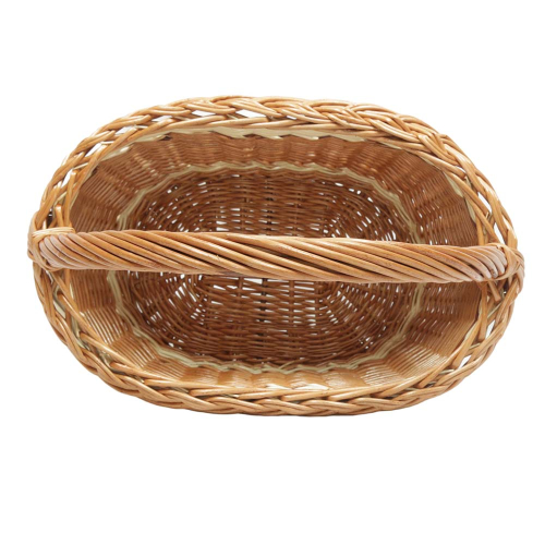 Einkaufskorb Handkorb Weide Korb ungefüttert (42x26x25/43)