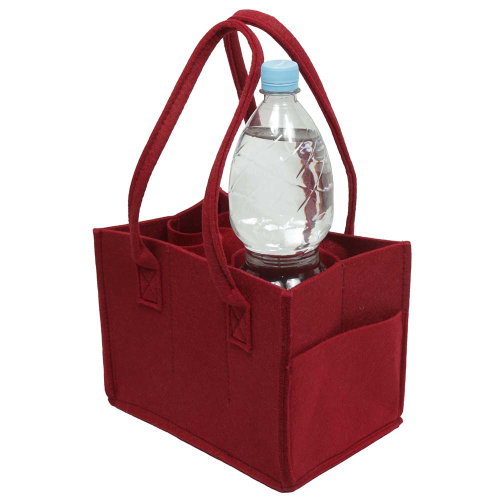 Flaschenkorb, Geschenkkorb, Korb für 6 Flaschen (24x16x18/40)