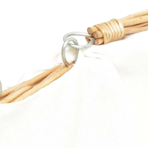 Einkaufskorb Handkorb Klapphenkel Korb Weide gefüttert (36x26x16/30) EINZELSTÜCK