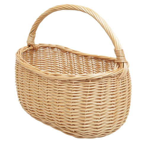 Einkaufskorb Handkorb Weide Korb ungefüttert (39x24x19/33)