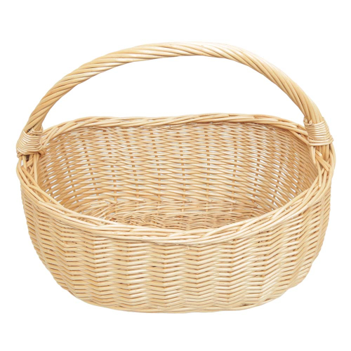 Einkaufskorb Handkorb Weide Korb ungefüttert (39x24x19/33)
