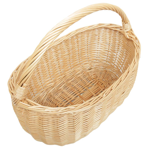 Einkaufskorb Handkorb Weide Korb ungefüttert (39x24x19/33)