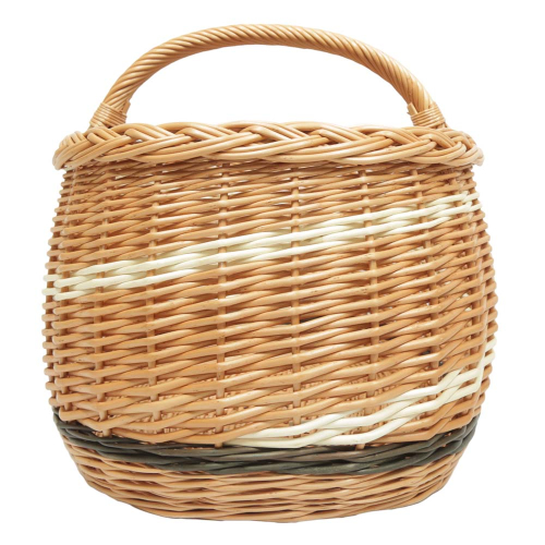 Einkaufskorb Handkorb groß Weide Korb ungefüttert (50x33x25/35)