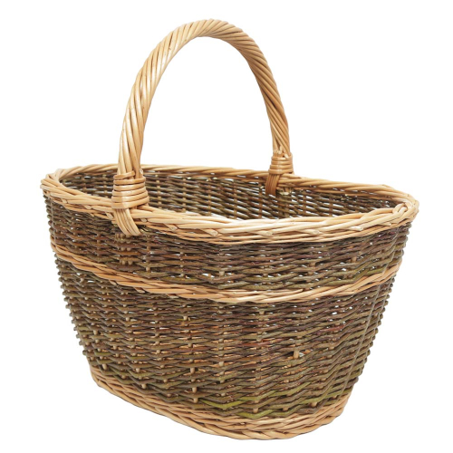 Einkaufskorb Handkorb Weide Korb ungefüttert (41x28x21/38)