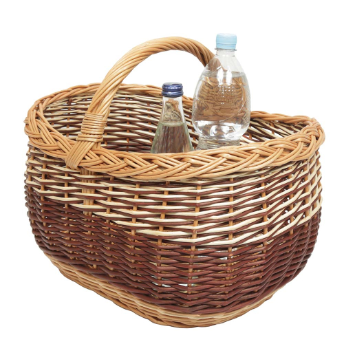 Einkaufskorb Handkorb Weide Korb ungefüttert (45x33x24/35)