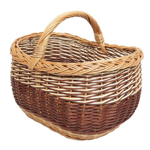 Einkaufskorb Handkorb Weide Korb ungefüttert (45x33x24/35)