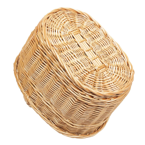 Einkaufskorb Handkorb Weide Korb gefüttert (42x31x25/39)
