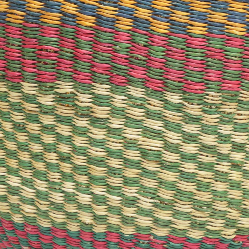 Afrikanische Korbtasche, robuste Tasche aus Steppengras (D:43)