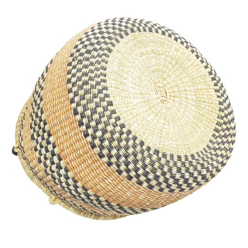 Afrikanische Korbtasche, robuste Tasche aus Steppengras (D:40)