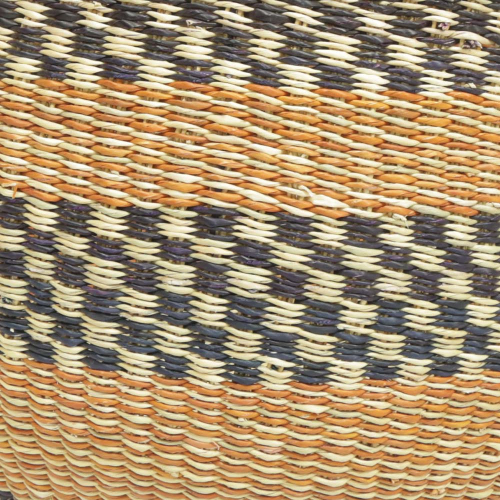 Afrikanische Korbtasche, robuste Tasche aus Steppengras (D:40)