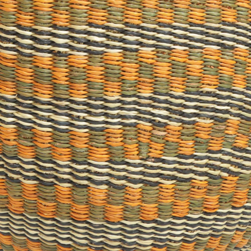 Afrikanische Korbtasche, robuste Tasche aus Steppengras (D:42)