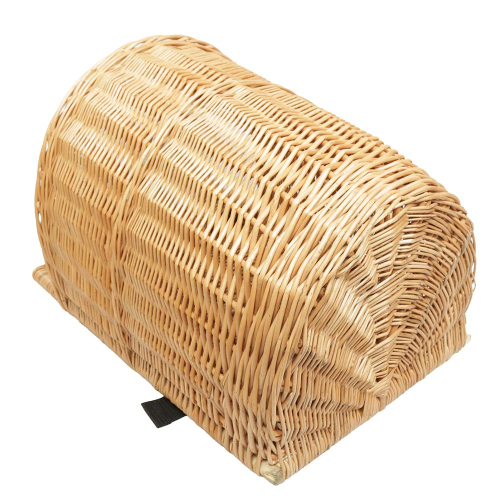 Tragekorb, Kiepe, Rucksackkorb aus gesottener Weide (40x37x45/57)