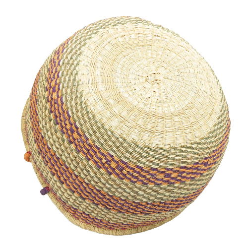 Afrikanische Korbtasche, robuste Tasche aus Steppengras (D:40)