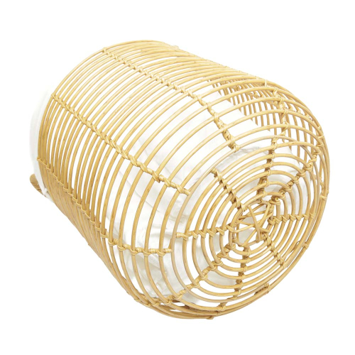 Mehrzweckkorb aus Polyrattan, moderner Tragekorb aus Kunststoff (D: 40)