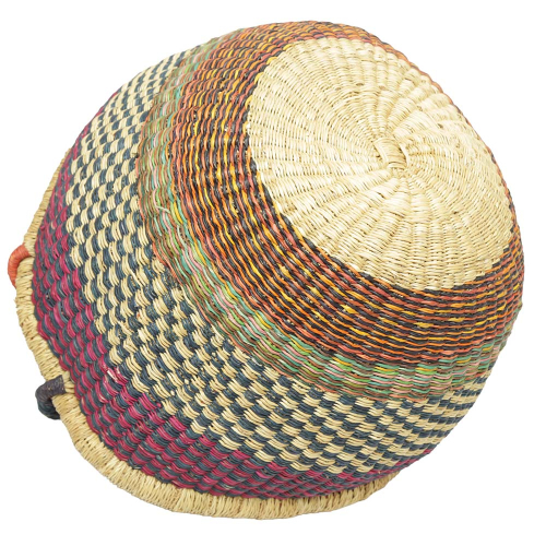 Afrikanische Korbtasche, robuste Tasche aus Steppengras (D:40)