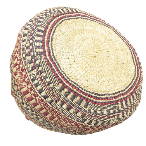Afrikanische Korbtasche, robuste Tasche aus Steppengras (D:43)