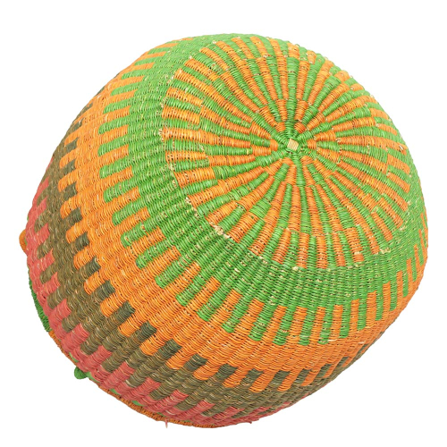 Afrikanische Korbtasche, robuste Tasche aus Steppengras (D:41)