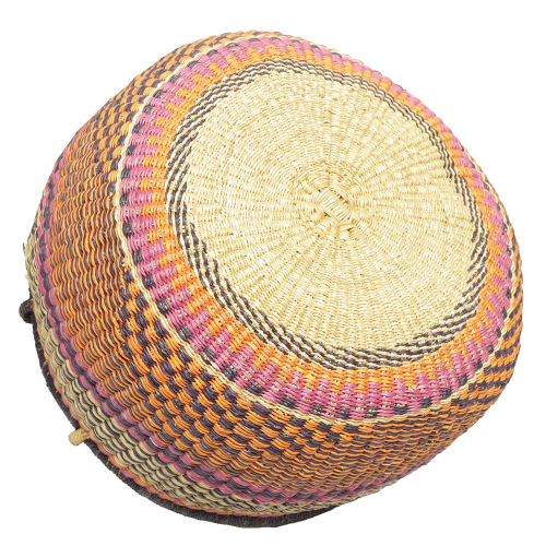 Afrikanische Korbtasche, robuste Tasche aus Steppengras (D:44)