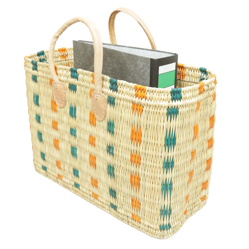 Handtasche Korbtasche robuste Tasche aus Jonc (45x18x31/42)