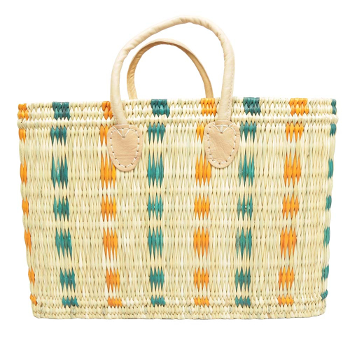 Handtasche Korbtasche robuste Tasche aus Jonc (45x18x31/42)