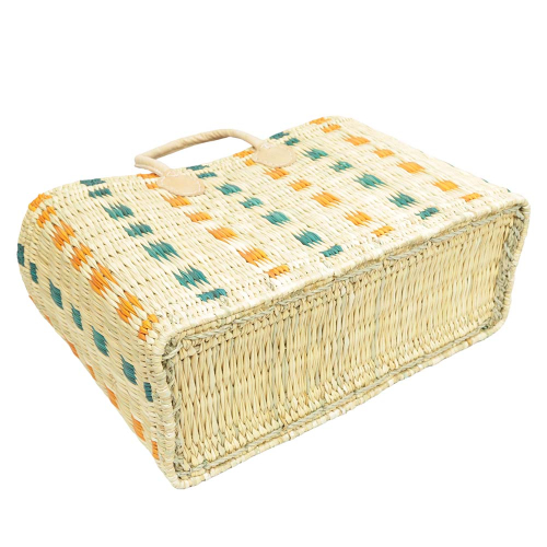 Handtasche Korbtasche robuste Tasche aus Jonc (45x18x31/42)
