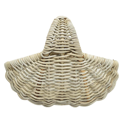 Einkaufskorb Handkorb ungefüttert Korb aus Rohr (50x36x19/40)