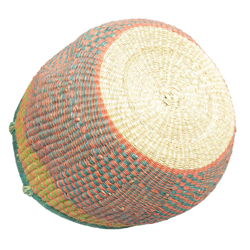 Afrikanische Korbtasche, robuste Tasche aus Steppengras (D:37)