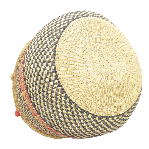 Afrikanische Korbtasche, robuste Tasche aus Steppengras (D:38)