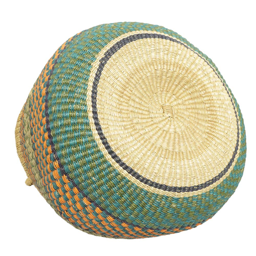 Afrikanische Korbtasche, robuste Tasche aus Steppengras (D:36)