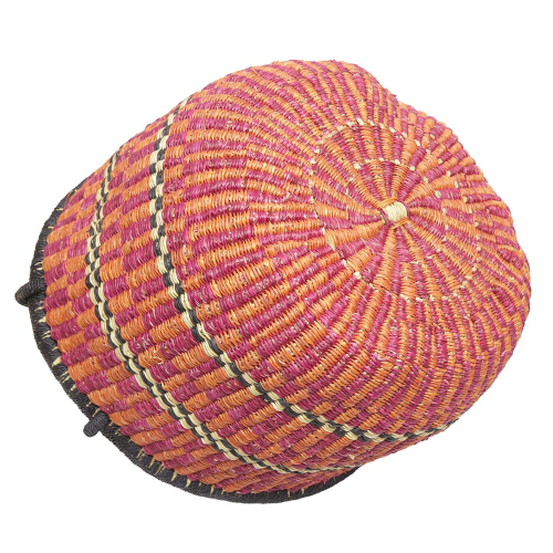 Afrikanische Korbtasche, robuste Tasche aus Steppengras (D:40)