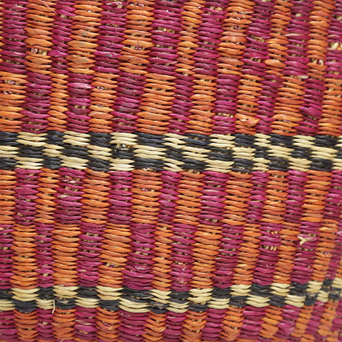 Afrikanische Korbtasche, robuste Tasche aus Steppengras (D:40)
