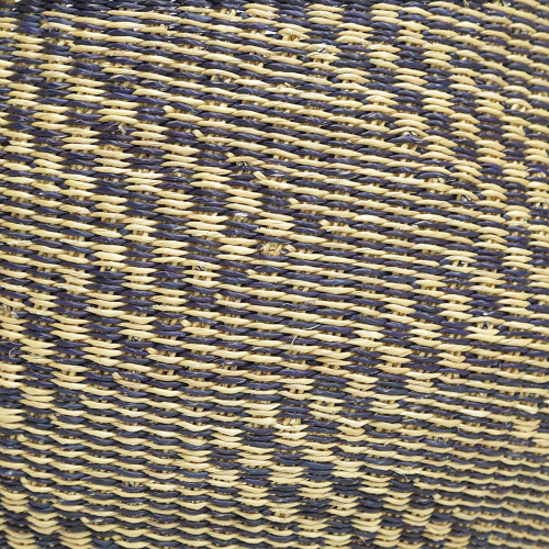Afrikanische Korbtasche, robuste Tasche aus Steppengras (D:40)