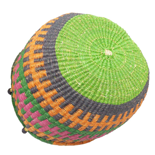 Afrikanische Korbtasche, robuste Tasche aus Steppengras (D:38)