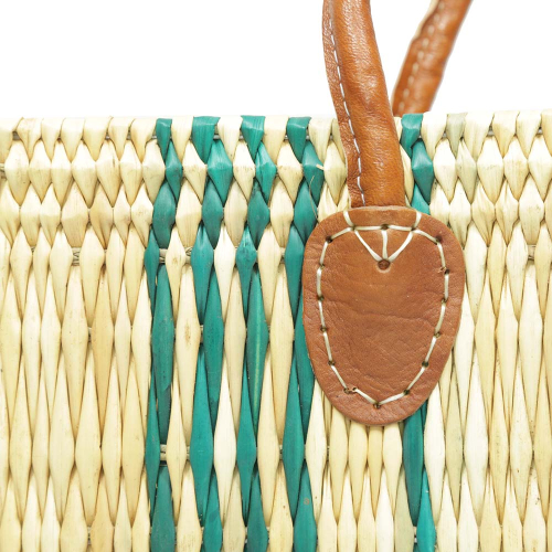 Handtasche Korbtasche robuste Tasche aus Jonc (40x15x26/37)