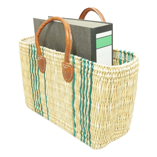 Handtasche Korbtasche robuste Tasche aus Jonc (40x15x26/37)