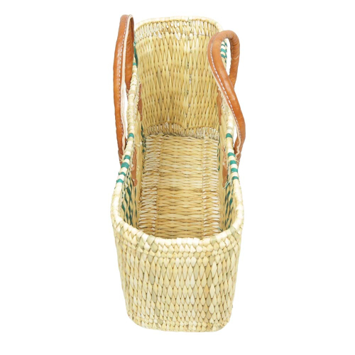 Handtasche Korbtasche robuste Tasche aus Jonc (40x15x26/37)