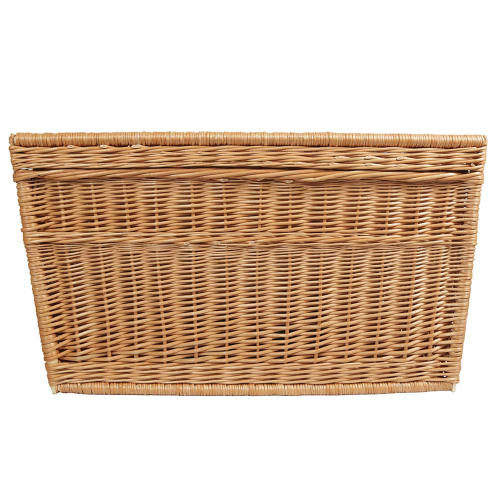 Korbtruhe aus Weide ungefüttert, Korb Truhe (80x49x47)