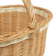 Einkaufskorb Handkorb Bäckerkorb Weide Korb ungefüttert (53x40x24/40)