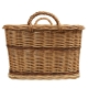 Holzkorb Korb Tragekorb aus gesottener Weide (58x48x30/37)