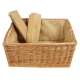 Holzkorb Korb Tragekorb aus gesottener Weide (63x42x33)