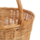Einkaufskorb Handkorb Weide Korb rund (D:36 H: 24/44)