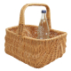 Einkaufskorb Handkorb Weide Korb ungefüttert (36x26x17/35)