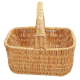Einkaufskorb Handkorb Weide Korb ungefüttert (36x26x17/35)