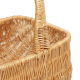 Einkaufskorb Handkorb Weide Korb ungefüttert (36x26x17/35)