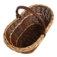 Einkaufskorb Handkorb Weide Korb ungefüttert (46x30x25/44)