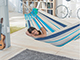 LA SIESTA - Einzel-Hängematte CARIBEÑA aqua blue (max. 120kg)