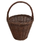 Gartenkorb, Einkaufskorb, Handkorb, Pflanzkorb Korb aus Weide (D:36)