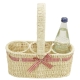 Flaschenkorb, Geschenkkorb, Korb für 3 Flaschen (34x12x35)