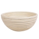 Brotbackkorb, Brotbackform, Gärkorb 1 Pfund (D:20cm H:8,5cm)
