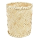 Papierkorb aus Bambusschiene (D:20cm)